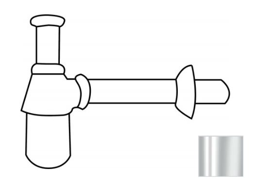 Сифон для раковины Jacob Delafon E78286-CP