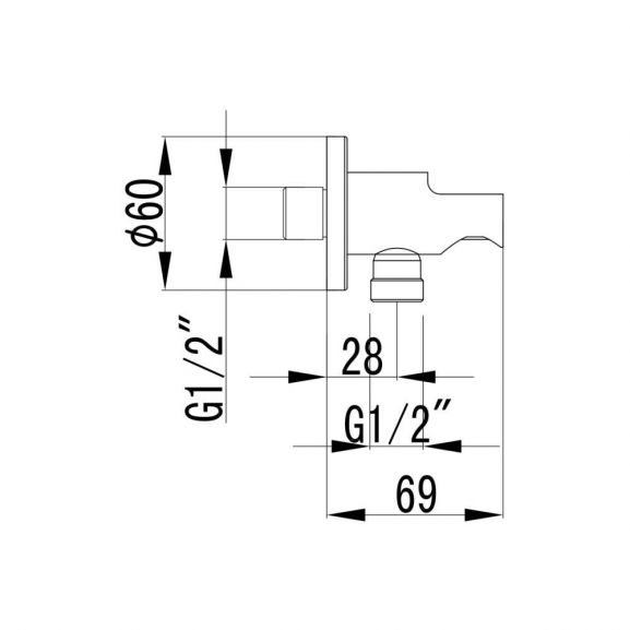 Шланговое подключение Lemark LM4885C