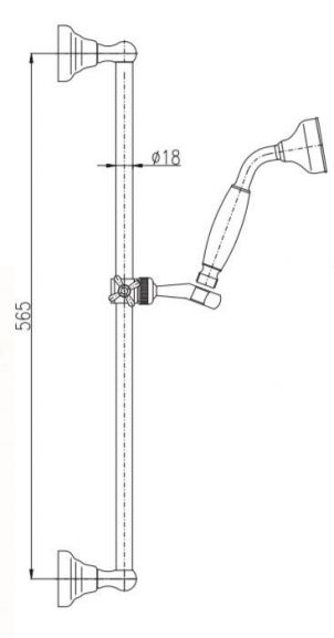 Душевая стойка Rav Slezak SK0031SM