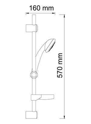 Душевая стойка WasserKRAFT A005