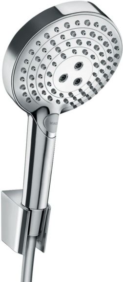 Душевая лейка Hansgrohe Raindance Select S 120 27668000 PowderRain с держателем и шлангом