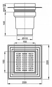 Душевой трап AlcaPlast APV13 с дизайн-решеткой_1