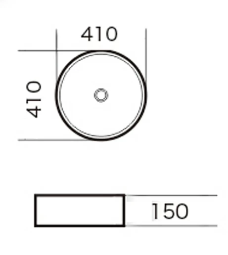 Накладная раковина Grossman GR-3013 41*41 (приобретается в комплекте с тумбой Grossman)_1