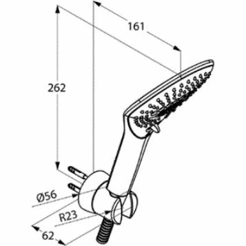 Душевая лейка Kludi Fizz 6775091-00_1